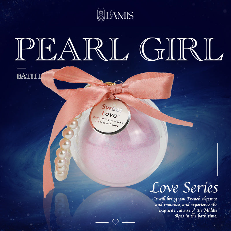 Pearl girl bath bomb