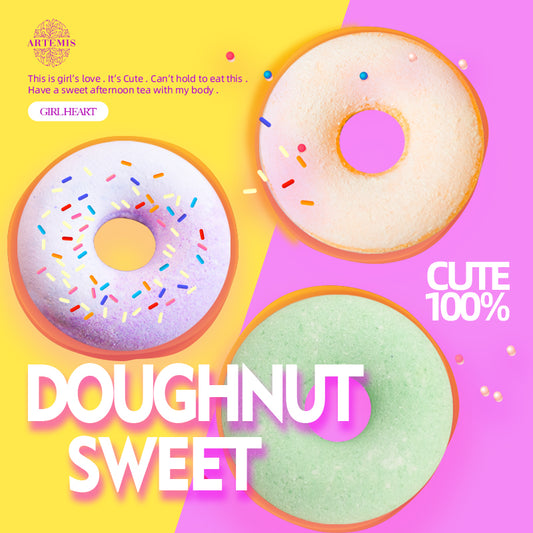 Doughnut sweet bath bomb